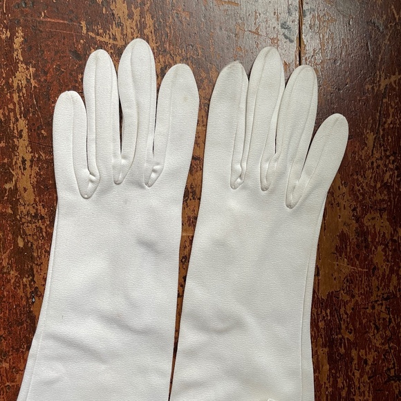 vintage elbow-length gloves - Picture 5 of 10